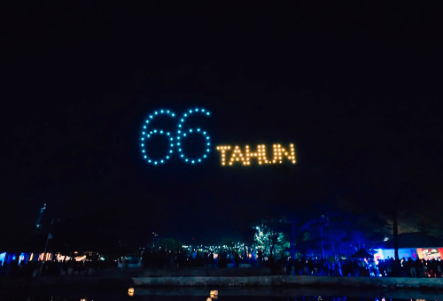 Kabupaten Banggai Cetak Sejarah dengan Menghadirkan Drone Show Pertama di Pulau Sulawesi pada Peringatan Hari Jadi ke-66